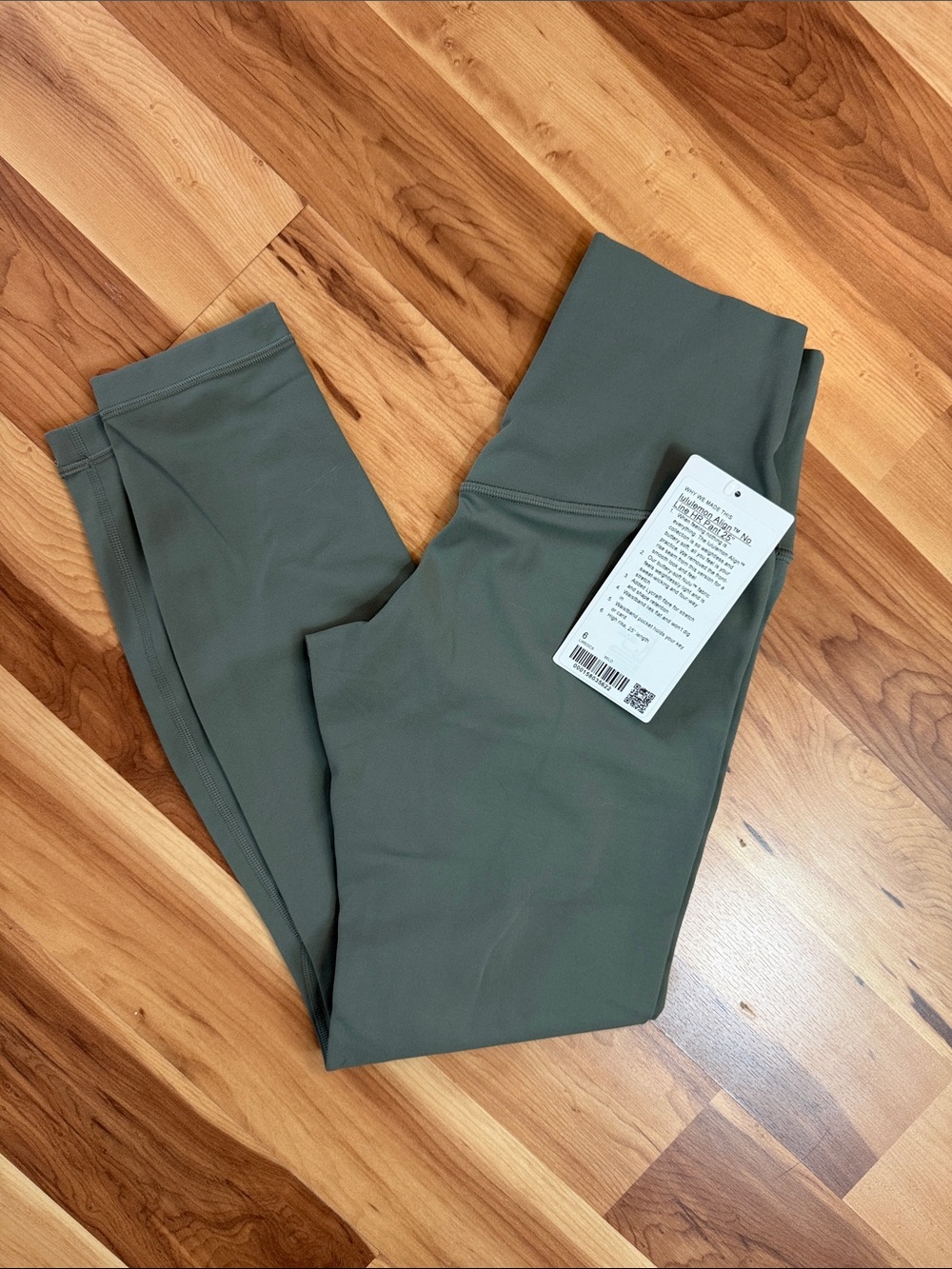 lululemon Align No Line Willow Green No Line HR 25 inch
